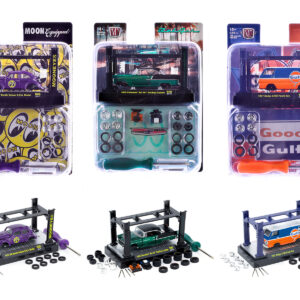 Model Kit 3 piece Car Set Release 80 Limited Edition to 9600 pieces Worldwide 1/64 Diecast Model Cars by M2 Machines