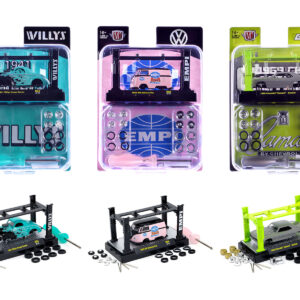 Model Kit 3 piece Car Set Release 84 Limited Edition to 6000 pieces Worldwide 1/64 Diecast Model Cars by M2 Machines