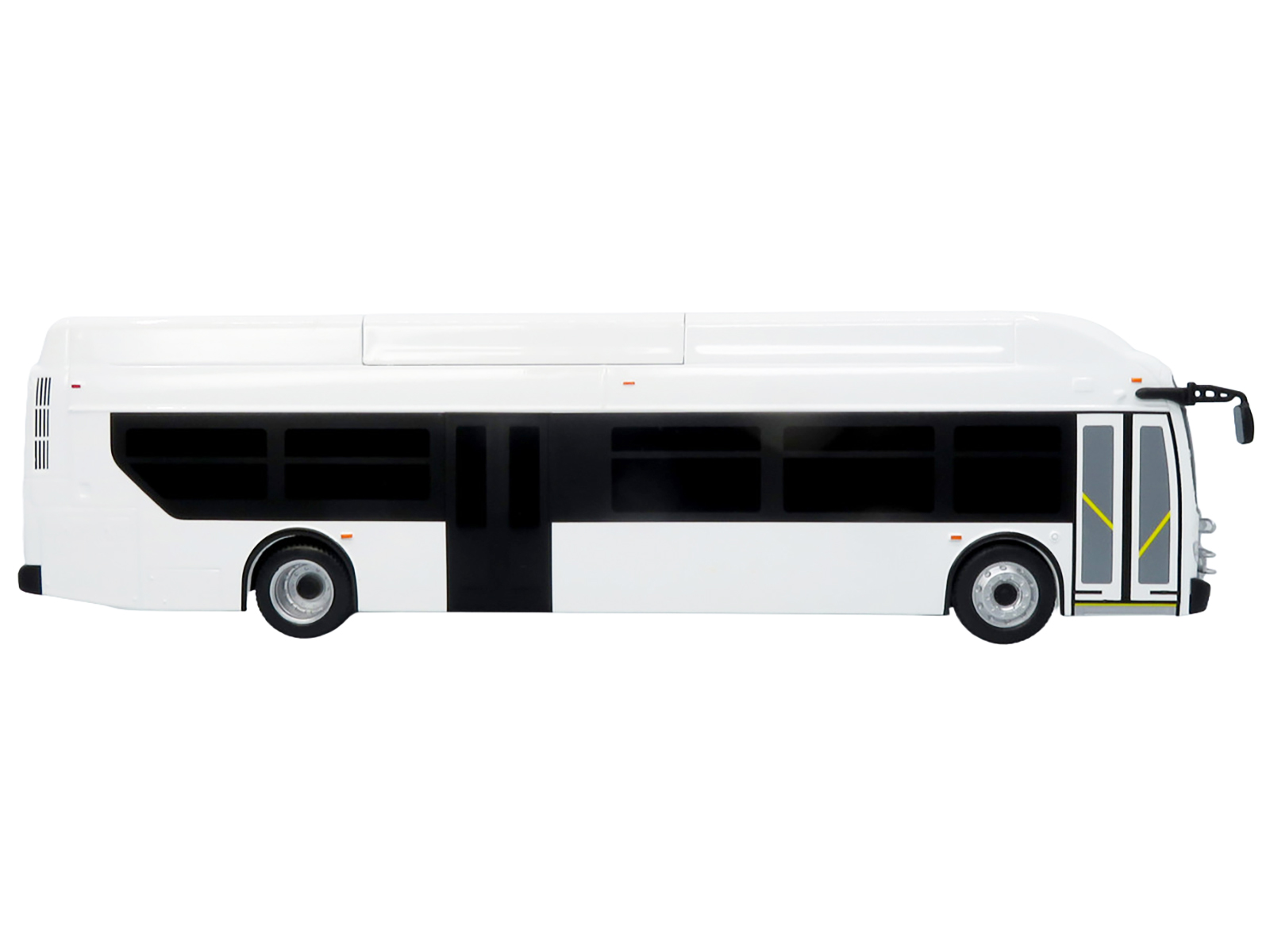 New Flyer Xcelsior Transit Bus Bank White "The Bus & Motorcoach Collection" Limited Edition to 504 Pieces Worldwide 1/43 Model by Iconic Replicas - Image 2