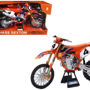 KTM 450 SX-F #4 Chase Sexton "Red Bull KTM Factory Racing" Supercross 1/6 Diecast Model by New Ray
