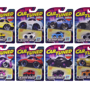 JDM Tuners Series 2 Set of 8 Pieces Diecast Model Cars by CarTuned
