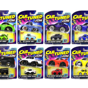 JDM Tuners Series 3 Set of 8 Pieces Diecast Model Cars by CarTuned