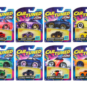 JDM Tuners Series 5 Set of 8 Pieces Diecast Model Cars by CarTuned