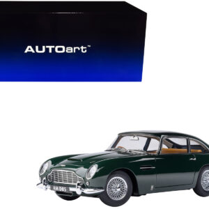 Aston Martin DB5 RHD (Right Hand Drive) British Racing Green 1/18 Model Car by Autoart