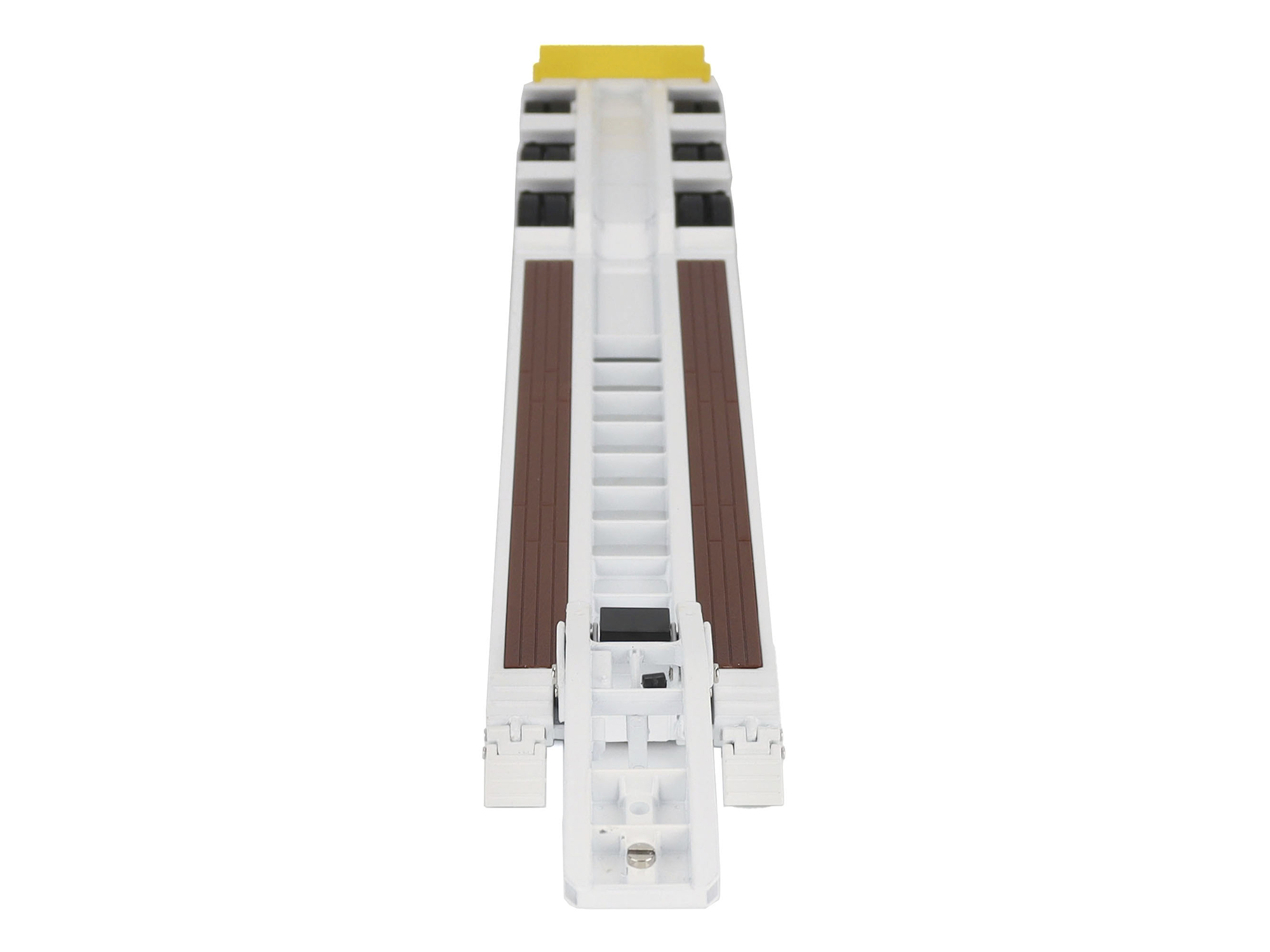 Trail King TK120 Hydraulic Detachable Gooseneck Lowboy Trailer White (Regular Version) "Transport Series" 1/50 Diecast Model by Diecast Masters - Image 5