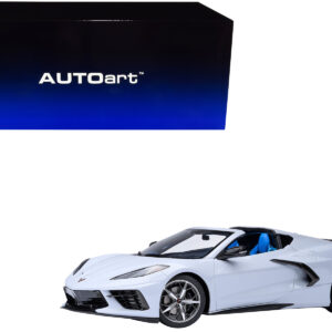 2020 Chevrolet Corvette C8 Stingray Ceramic Matrix Gray Metallic 1/18 Model Car by Autoart
