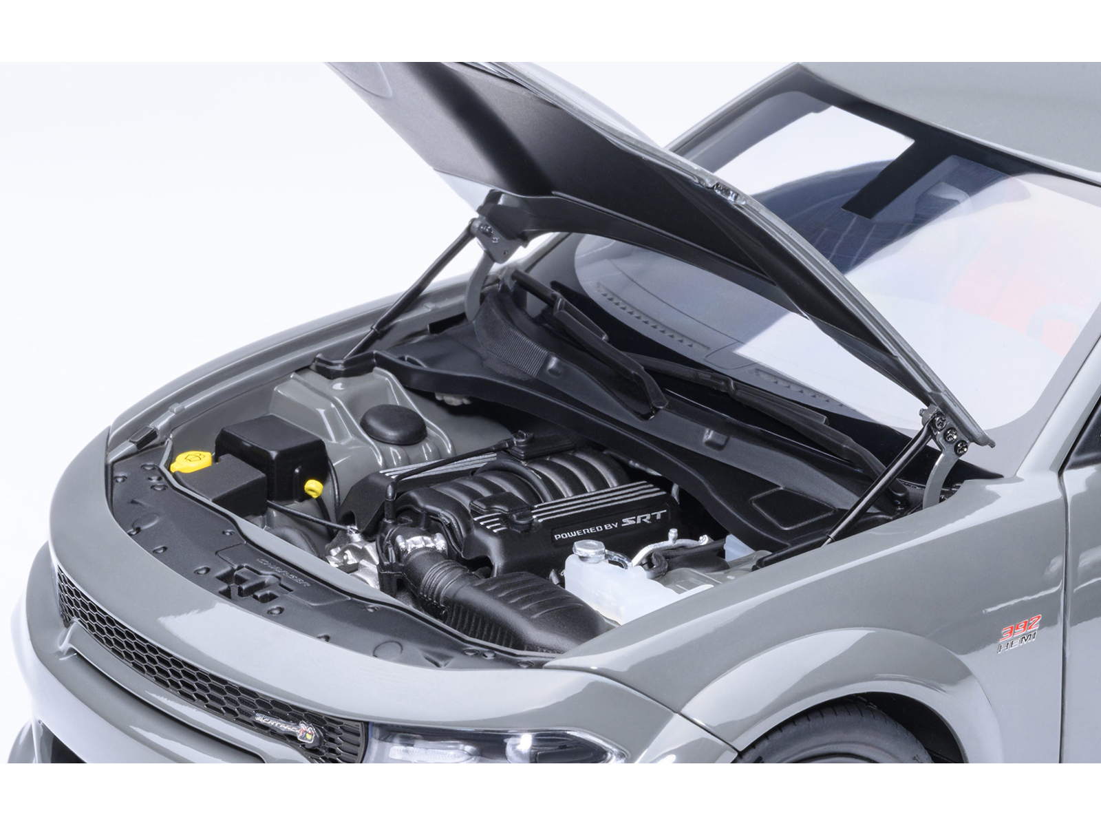 Dodge Charger Scat Pack Widebody Destroyer Gray 1/18 Model Car by Autoart - Image 3