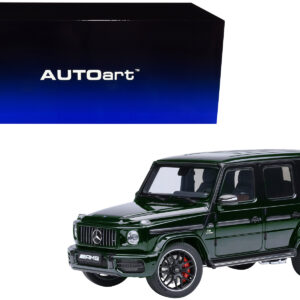 2019 Mercedes-Benz AMG G63 Emerald Green Metallic 1/18 Model Car by Autoart