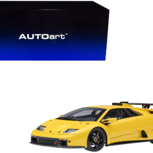 Lamborghini Diablo GTR Superfly Yellow 1/18 Model Car by Autoart