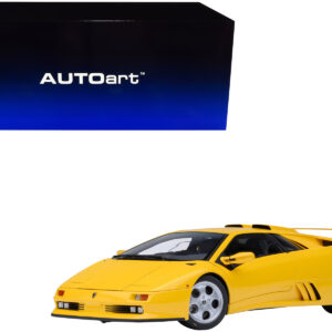 Lamborghini Diablo SE30 Jota Superfly Yellow 1/18 Model Car by Autoart