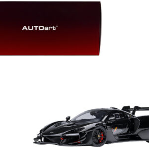McLaren Senna GTR Onyx Black 1/18 Model Car by Autoart