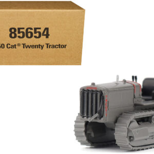 CAT Caterpillar Twenty Tractor Gray "Centennial Series" 1/50 Diecast Model by Diecast Masters