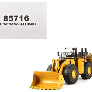 CAT Caterpillar 995 Wheel Loader Yellow "High Line Series" 1/50 Diecast Model by Diecast Masters
