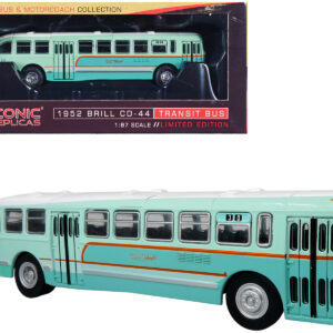 1952 CCF-Brill CD-44 Transit Bus DC Transit "30 17th & Penna SE" "Vintage Bus & Motorcoach Collection" 1/87 (HO) Diecast Model by Iconic Replicas