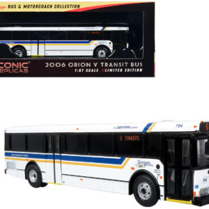 2006 Orion V Transit Bus Westchester NY Bee-Line "6 Yonkers" Limited Edition "The Vintage Bus and Motorcoach Collection" 1/87 (HO) Diecast Model by Iconic Replicas