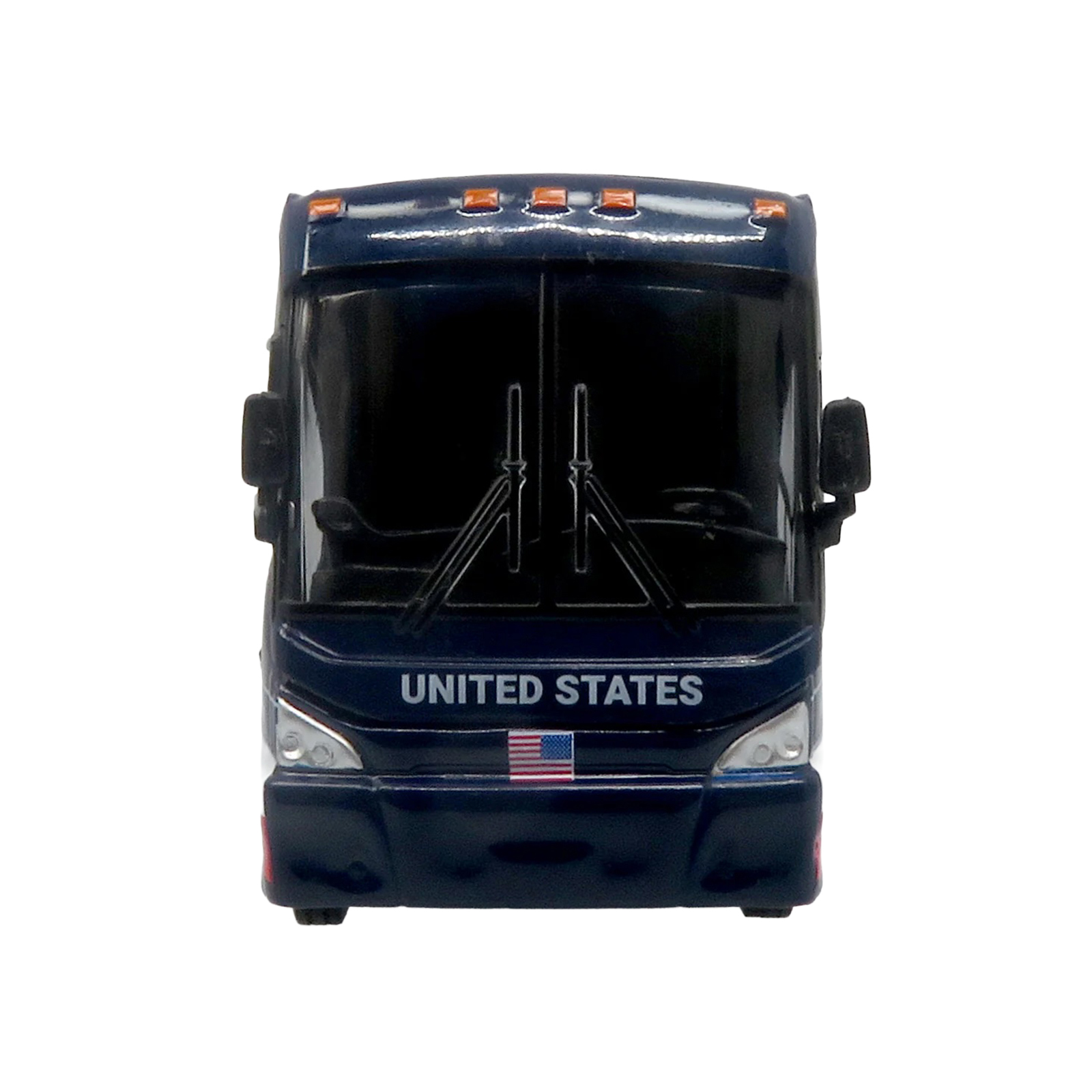 MCI J4500 Coach Bus "United States National Soccer Team" Dark Blue with Graphics "International Federation of the Global Game" Series Limited Edition to 504 pieces Worldwide 1/87 (HO) Diecast Model by Iconic Replicas - Image 4