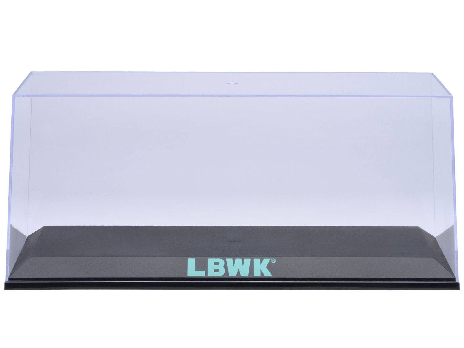 Collectible Display Show Case with Black Plastic Base and Green "LBWK" Logo for 1/18-1/24 Scale Model Cars by Autoart - Image 2