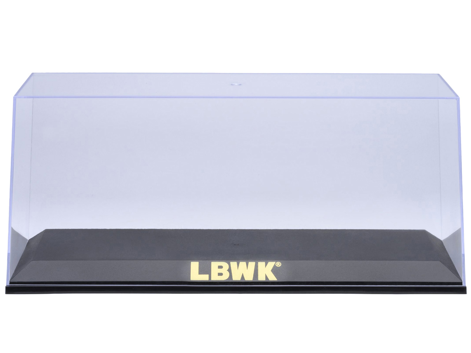 Collectible Display Show Case with Black Plastic Base and Gold "LBWK" Logo for 1/18-1/24 Scale Model Cars by Autoart - Image 3