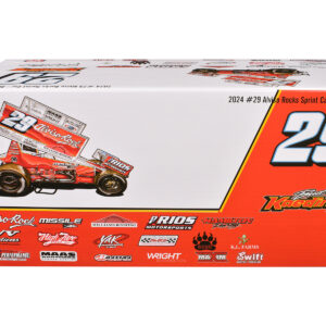 Winged Sprint Car #29 Bud Kaeding "Missile Motorsports" BK Motorsports (2024) 1/18 Diecast Model Car by ACME