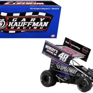 Winged Sprint Car #48 Danny Dietrich "Weikert's Livestock - Speedway Cars" Gary Kauffman Racing (2025) 1/18 Diecast Model Car by ACME