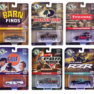 Big Country Collectibles 2025 Release 1 Set of 6 pieces 1/64 Diecast Model Cars by Auto World