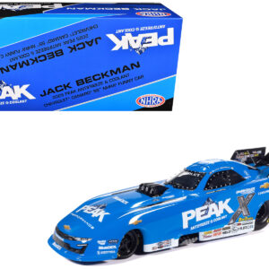 Chevrolet Camaro SS NHRA Funny Car Jack Beckman "Peak" (2025) "John Force Racing" Limited Edition 1/24 Diecast Model by Auto World
