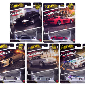 "Modern Classics" 5 piece Set "Car Culture 10th Anniversary" 2026 Series S Diecast Model Cars by Hot Wheels