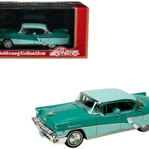 1956 Mercury Montclair Phaeton Heather Green and Verona Green with Green Interior Limited Edition to 200 pieces Worldwide 1/43 Model Car by Goldvarg Collection
