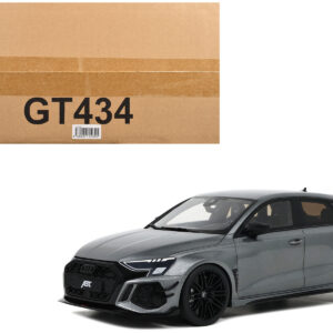 Audi ABT RS3-R Daytona Gray Metallic 1/18 Model Car by GT Spirit