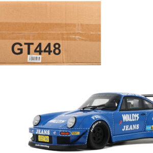 RWB Bodykit "OSHO Arrow" Blue 1/18 Model Car by GT Spirit