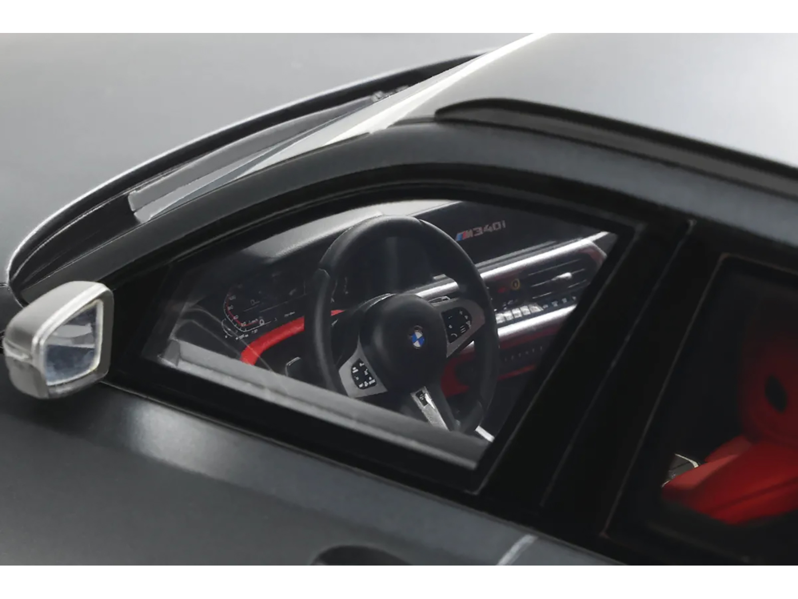 2019 BMW M340i Xdrive M Gray Metallic 1/18 Model Car by GT Spirit - Image 2