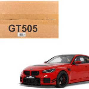 2023 AC Schnitzer ACS2 Sport (BMW M2) Toronto Red with Black Top 1/18 Model Car by GT Spirit