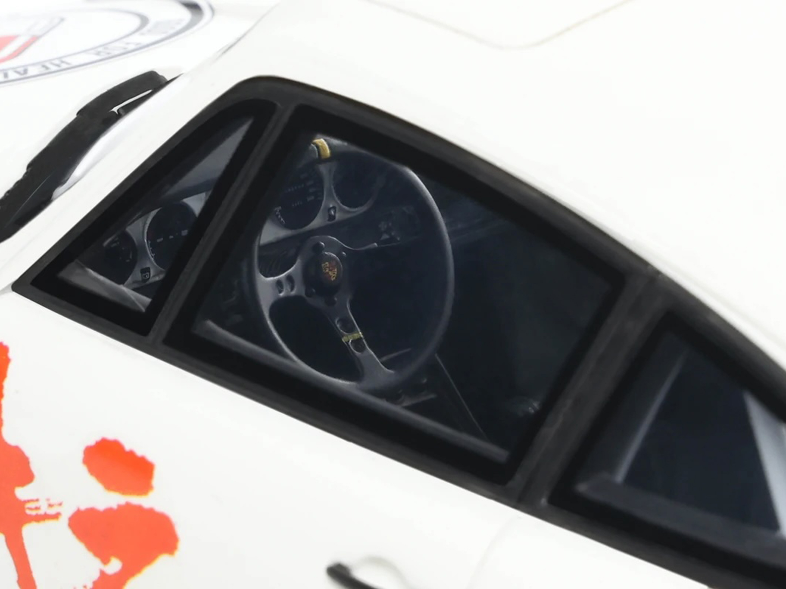 2024 RWB Akira White with Graphics "Akira" (1988) Movie 1/18 Model Car by GT Spirit - Image 2