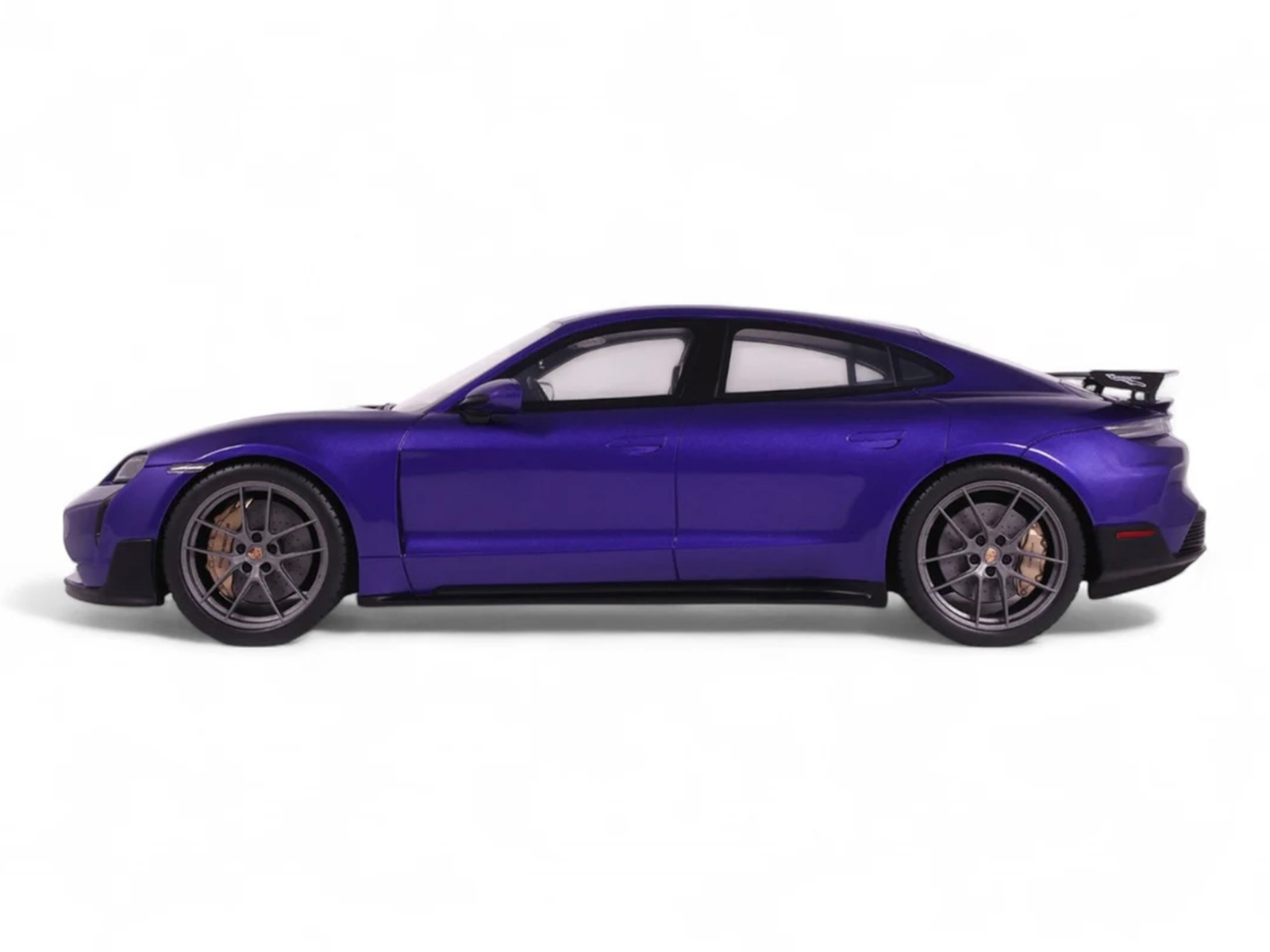 2023 Porsche Taycan Turbo GT Purple Sky Metallic 1/18 Model Car by GT Spirit - Image 4