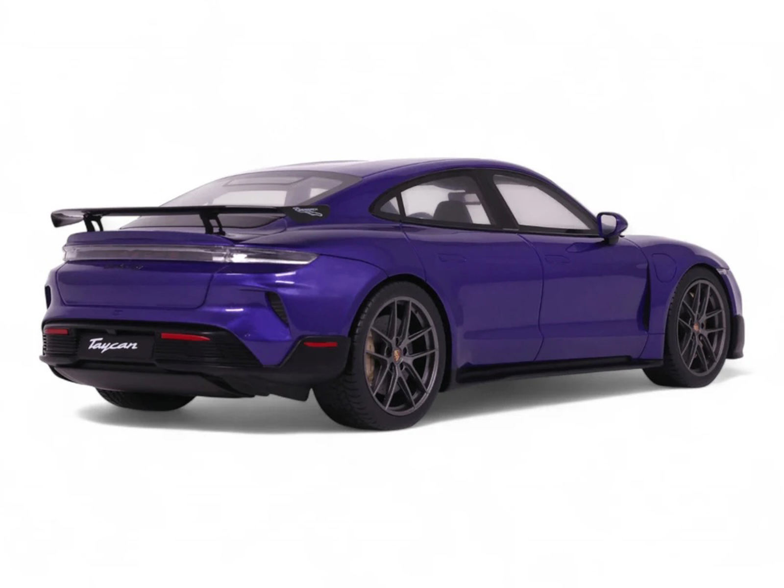 2023 Porsche Taycan Turbo GT Purple Sky Metallic 1/18 Model Car by GT Spirit - Image 5