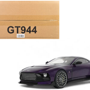 2023 Aston Martin Valour Purple Metallic 1/18 Model Car by GT Spirit