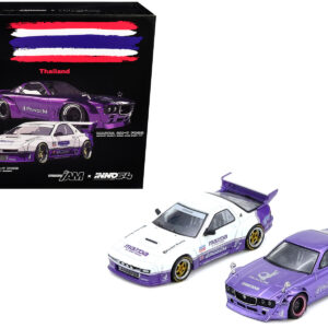 International Automotive Modified (IAM) "2025 Thailand" Box Set of 2 Pieces 1/64 Diecast Model Cars by Inno Models
