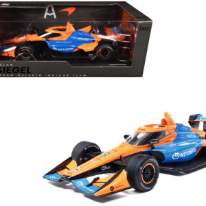 Dallara IndyCar #6 Nolan Siegel "NTT Data" Arrow McLaren (Road Course Configuration) "NTT IndyCar Series" (2026) 1/18 Diecast Model Car by IXO Models
