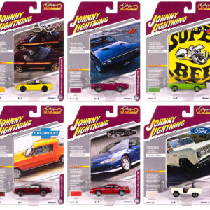 "Classic Gold Collection" 2025 Release 1 Set A of 6 Cars 1/64 Diecast Model Cars by Johnny Lightning