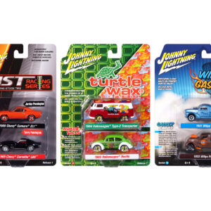 Johnny Lightning "2-Packs" 2024 Release 1 Set A of 6 pieces 1/64 Diecast Model Cars by Johnny Lightning
