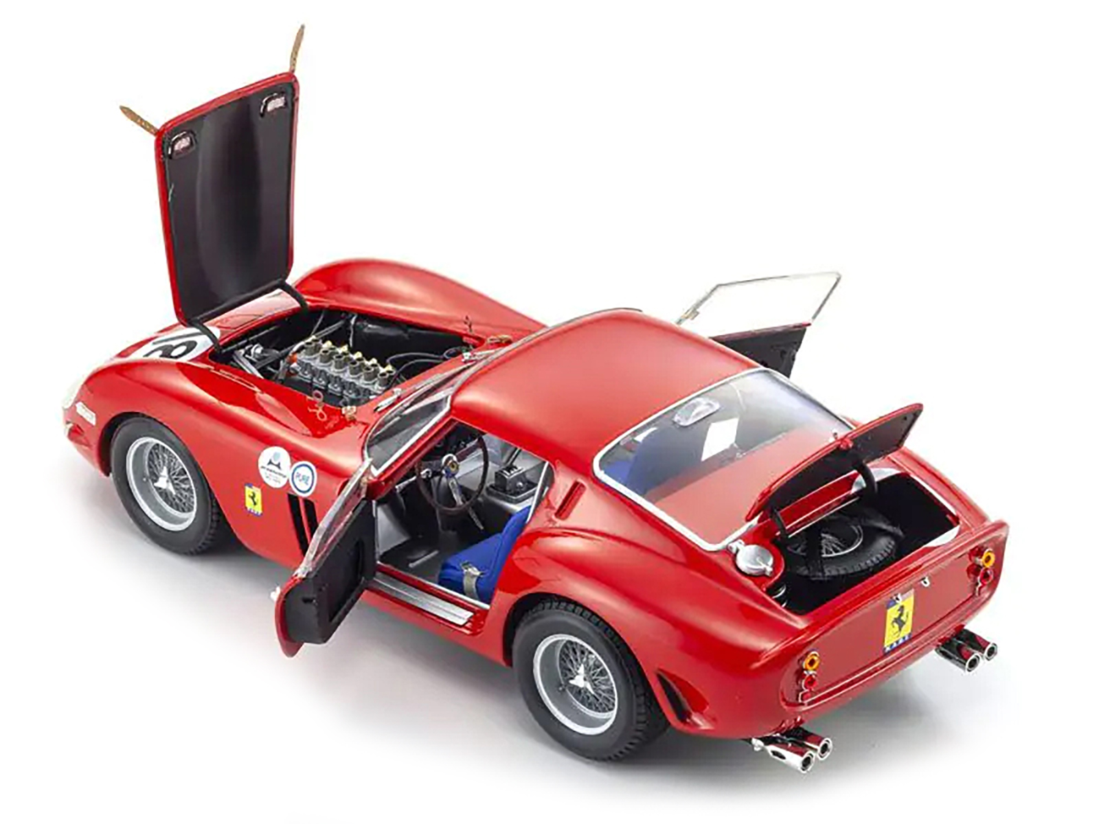 Ferrari 250 GTO #18 Pedro Rodriguez Winner "Daytona 3 Hours" (1963) 1/18 Diecast Model Car by Kyosho - Image 2