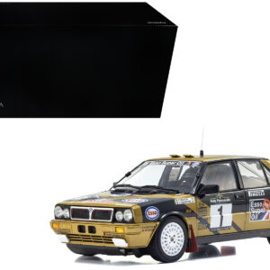Lancia Delta HF 4WD #1 Fabrizio Tabaton - Luciano Tedeschini Winner "Rally Piancavallo" (1987) 1/18 Diecast Model Car by Kyosho