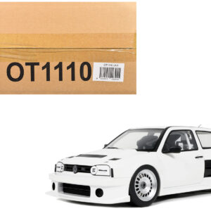 2024 Volkswagen Golf III by Khyzyl Saleem White Limited Edition to 2000 pieces Worldwide 1/18 Model Car by Otto Mobile