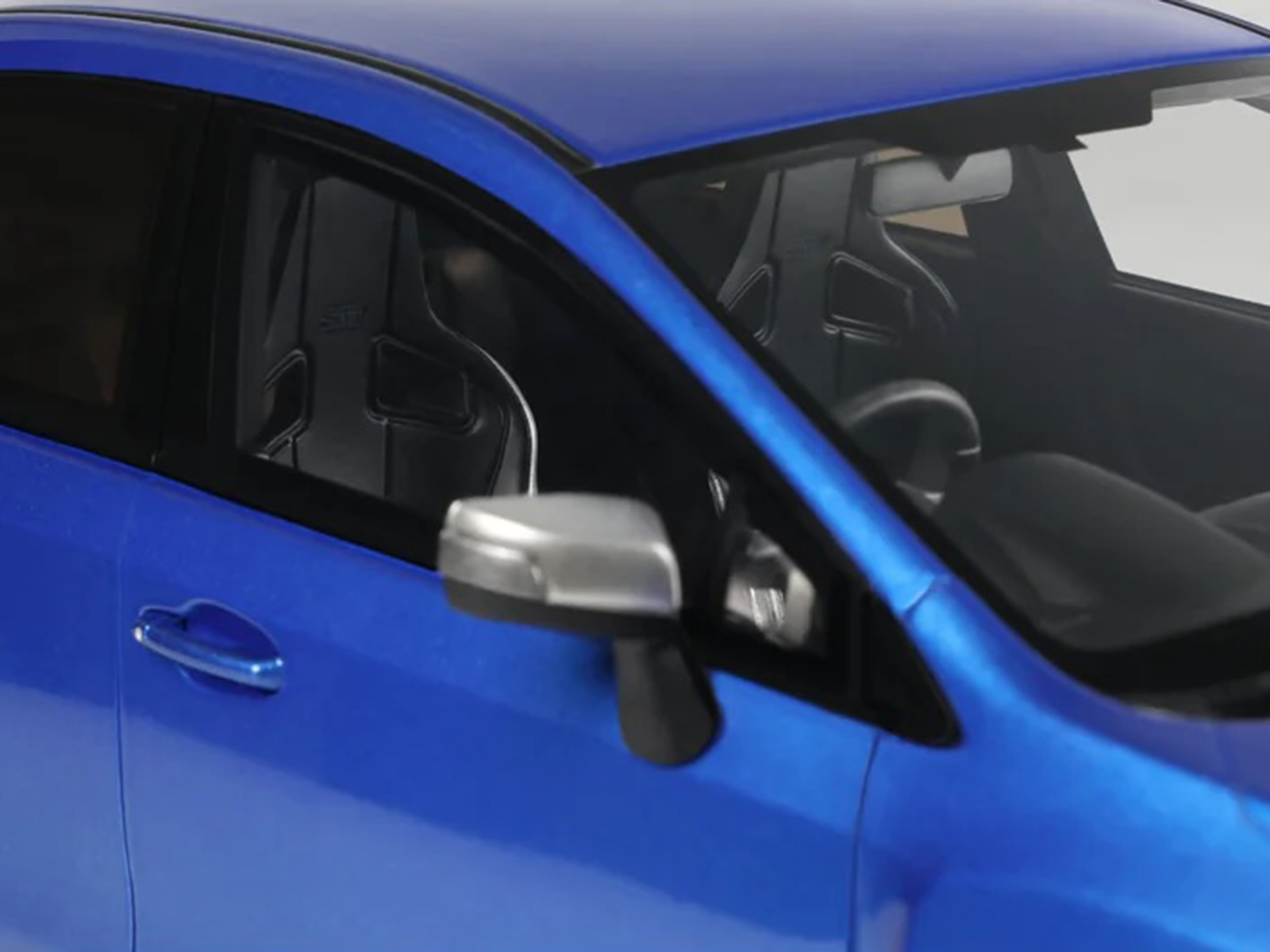 2015 Subaru WRX Sti S207 RHD (Right Hand Drive) Blue Pearl Metallic Limited Edition to 2000 pieces Worldwide 1/18 Model Car by Otto Mobile - Image 2