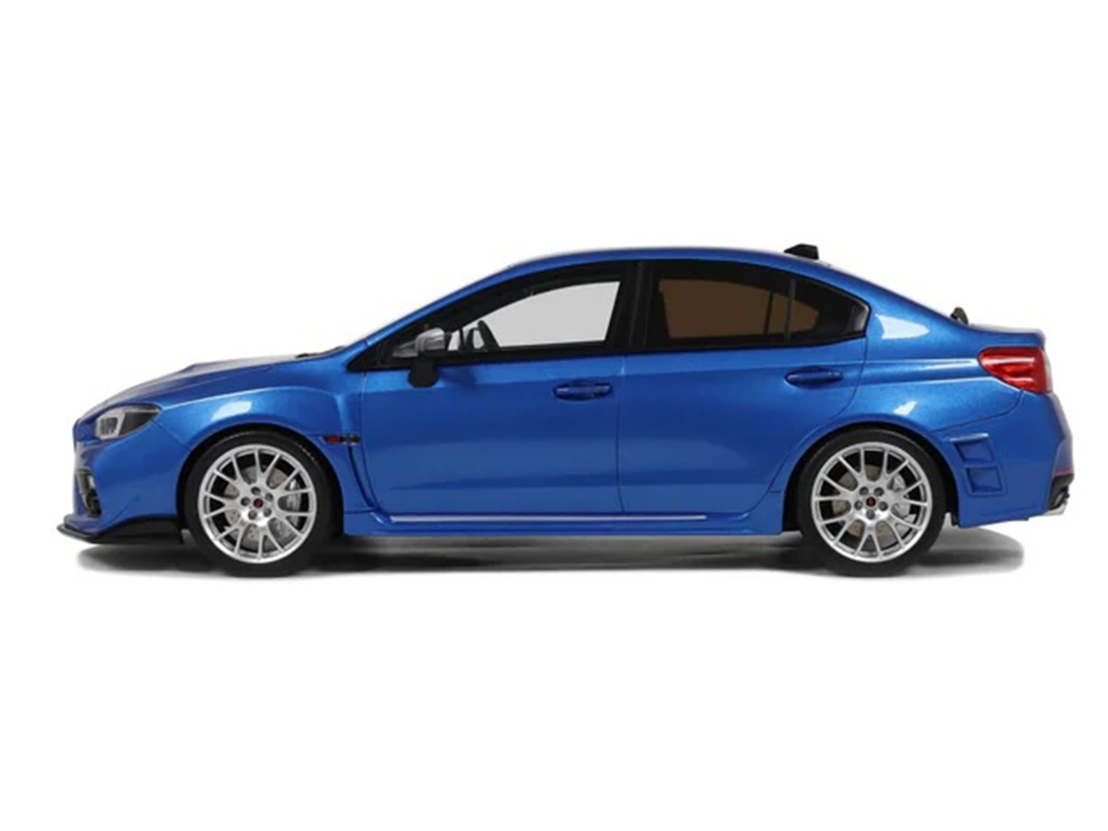 2015 Subaru WRX Sti S207 RHD (Right Hand Drive) Blue Pearl Metallic Limited Edition to 2000 pieces Worldwide 1/18 Model Car by Otto Mobile - Image 4