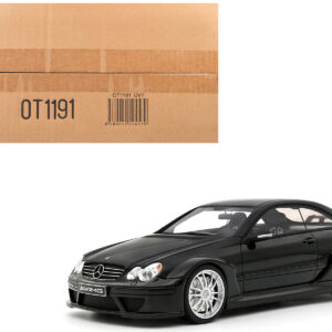 2004 Mercedes-Benz C209 CLK DTM AMG Coupe Obsidian Black Metallic Limited Edition to 999 pieces Worldwide 1/18 Model Car by Otto Mobile
