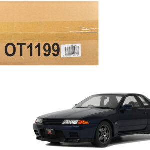 1993 Nissan Skyline GT-R (BNR32) RHD (Right Hand Drive) Dark Blue Pearl Limited Edition to 2000 pieces Worldwide 1/18 Model Car by Otto Mobile