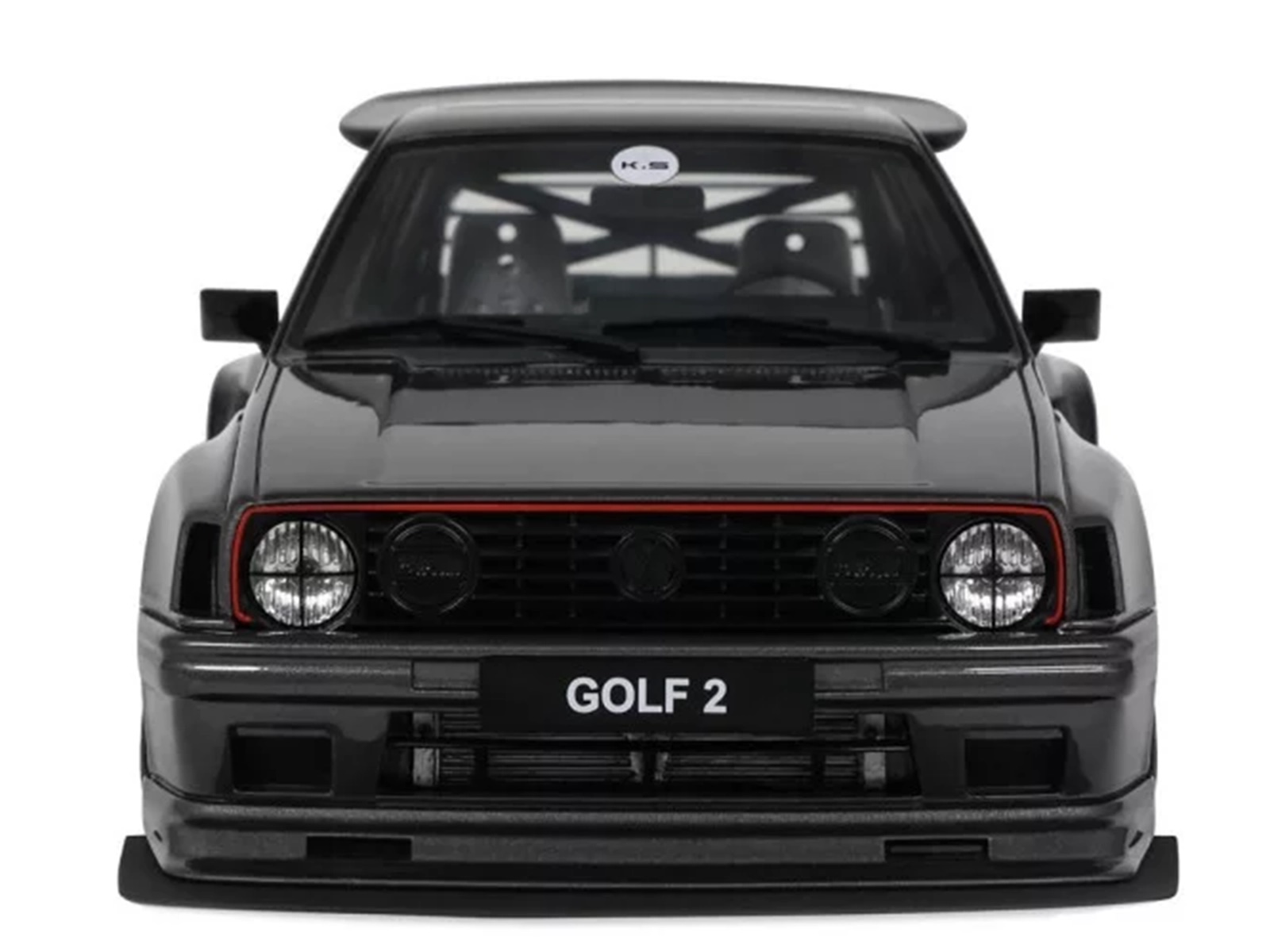 2021 Volkswagen Golf II GTI by Khyzyl Saleem Ascot Gray Metallic Limited Edition to 3000 pieces Worldwide 1/18 Model Car by Otto Mobile - Image 5