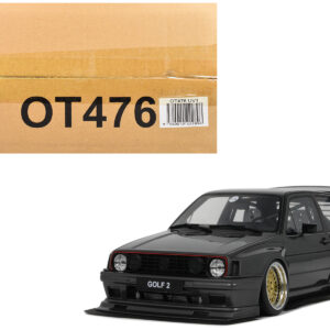 2021 Volkswagen Golf II GTI by Khyzyl Saleem Ascot Gray Metallic Limited Edition to 3000 pieces Worldwide 1/18 Model Car by Otto Mobile