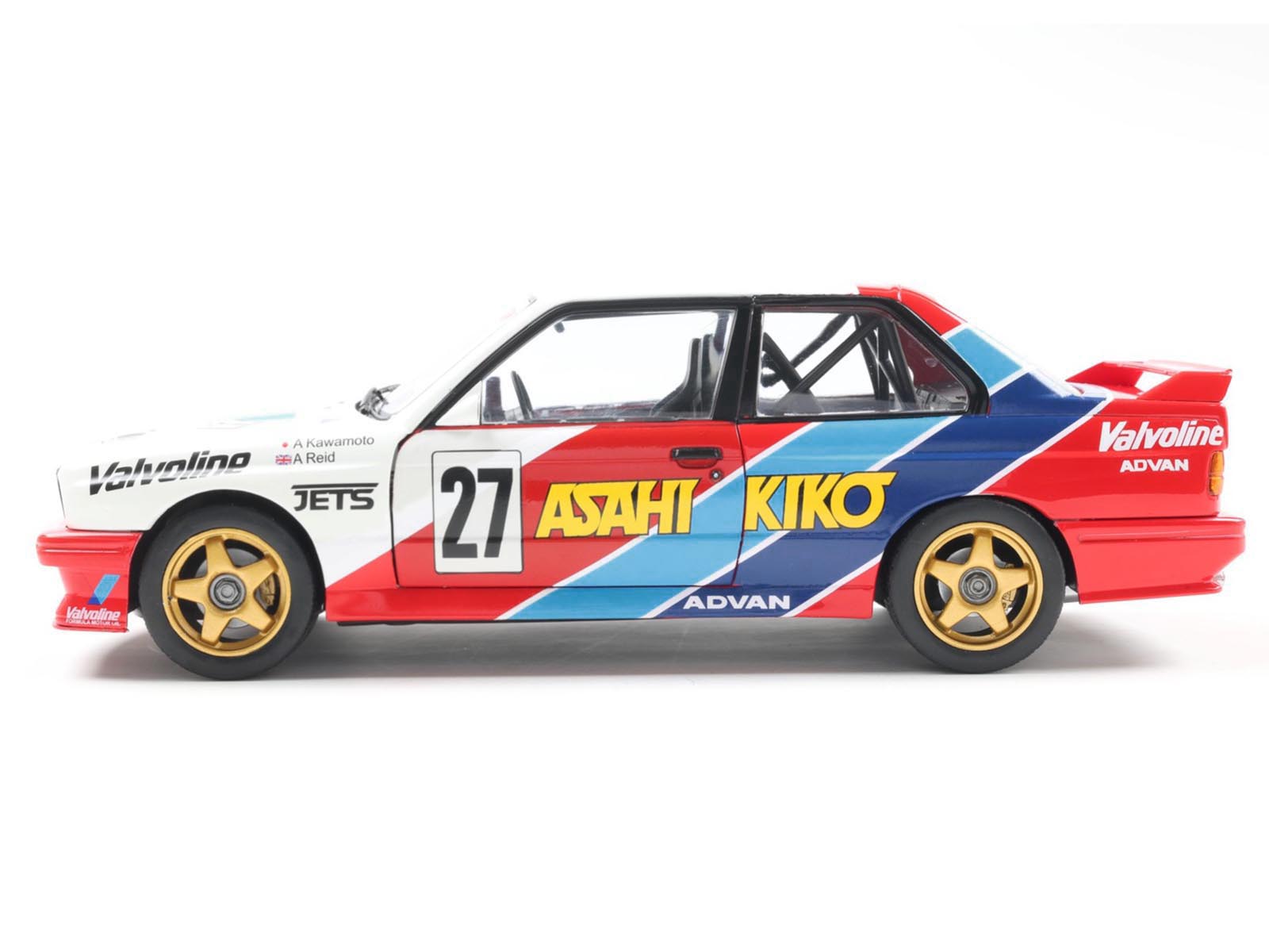 BMW E30 M3 #27 Atsushi Kawamoto - Anthony Reid "Japanese Touring Car Championship" (1986) "Competition" Series 1/18 Diecast Model Car by Solido - Image 2